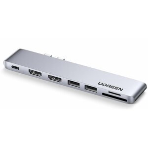 Port replikátor UGREEN 7in2 USB-C Hub for MacBook Pro/Air (Dual HDMI)