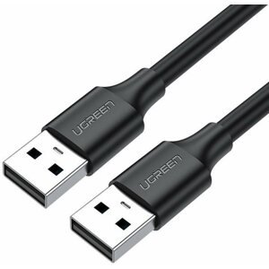 Adatkábel Ugreen USB 2.0 (M) to USB 2.0 (M) Kábel Fekete 0.25m