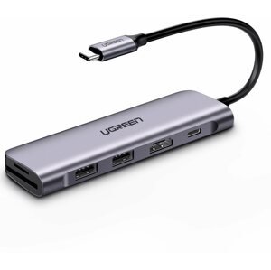 Port replikátor Ugreen USB-C To HDMI, 2 x USB-A 3.0, SD/TF+PD Converter