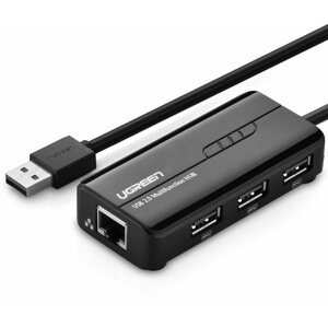 USB Hub Ugreen USB-A Hub to Ethernet + 3 x USB-A 2.0