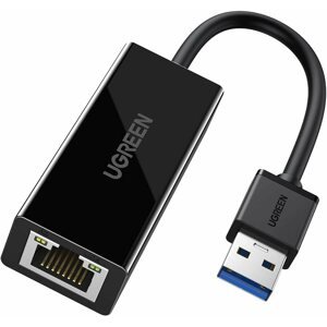 Adatkábel UGREEN USB 3.0 Gigabit Ethernet Adapter Black