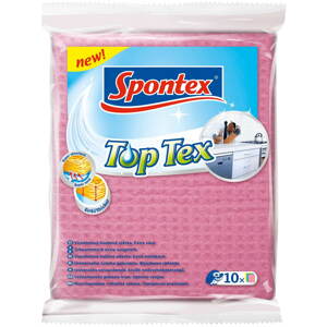 Törlőkendő SPONTEX Tex Top 10 db