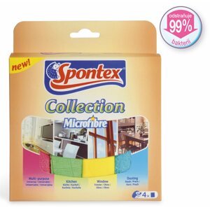 Törlőkendő Spontex Collection Microfibre 4 db