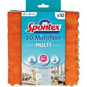 Törlőkendő SPONTEX Microfibre Multi-Usages törlőkendő 10 db