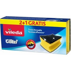 Mosogatószivacs VILEDA Glitz szivacs 2 + 1db