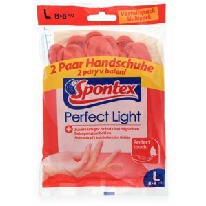 Gumikesztyű SPONTEX Perfect Light L