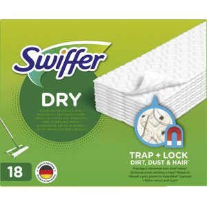 Felmosó fej SWIFFER Sweeper Dry tisztítókendő 18 db