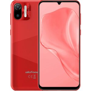Mobiltelefon UleFone Note 6P piros