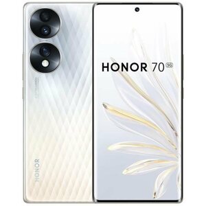 Mobiltelefon Honor 70 8 GB/256 GB ezüst