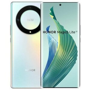 Mobiltelefon HONOR Magic5 Lite 5G 8 GB/256 GB ezüst