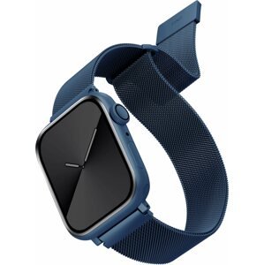 Szíj Uniq Dante Szíj 42/44/45/Ultra 49mm-es Apple Watch okosórához - kék