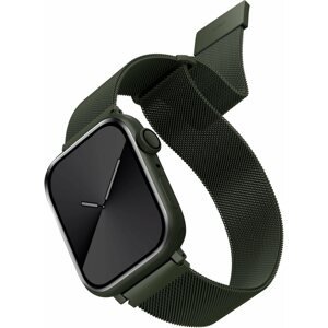 Szíj Uniq Dante Szíj 42/44/45/Ultra 49mm-es Apple Watch okosórához - zöld