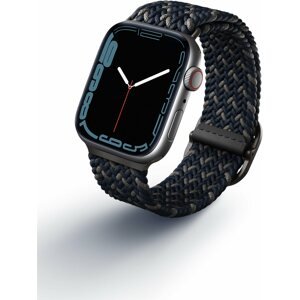 Szíj Uniq Aspen Designer Edition Szíj az Apple Watch 42/44/45/Ultra 49mm okosórához - sötétkék