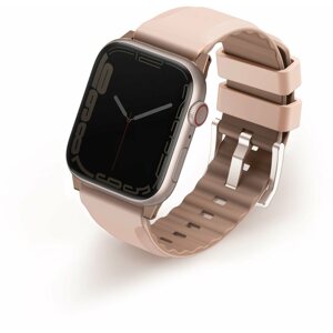Szíj UNIQ Linus Linus Airsoft Apple Watch 38/40/41mm rózsaszín szilikon szíj