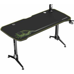 Gaming asztal ULTRADESK GRAND YELLOW-GREEN