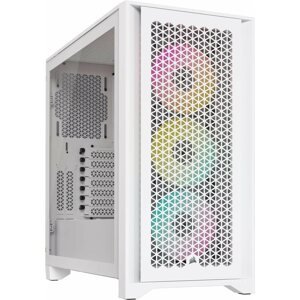Számítógépház Corsair iCUE 4000D RGB AIRFLOW True White