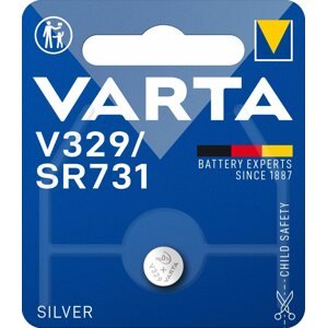 Gombelem VARTA V329/SR731 Speciális ezüst-oxid elem - 1 db