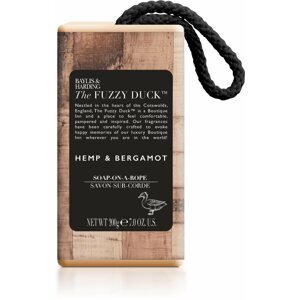 Kozmetikai ajándékcsomag BAYLIS & HARDING Szappan kötélen - The Fuzzy Duck Men's Hemp & Bergamot 200 g