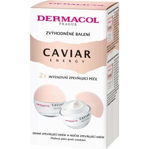 Kozmetikai szett DERMACOL Duopack Caviar Energy nappali + éjszakai krém készlet 100 ml
