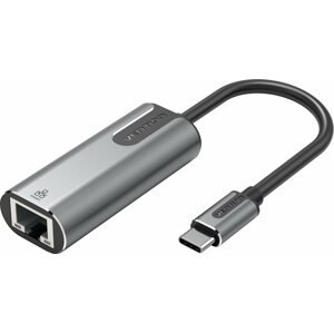 USB Adapter Vention Type-C (USB-C) to RJ-45 Gigabit Ethernet Adapter 0,15 m Gray Aluminum Alloy Type