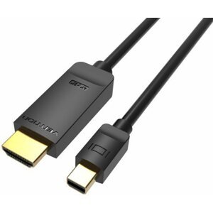 Videokábel Vention 4K Mini DisplayPort (miniDP) to HDMI Cable 2m Black