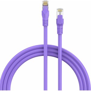 Hálózati kábel Vention Cat.6A SFTP Industrial Flexible Patch Cable 0.2 m, Purple