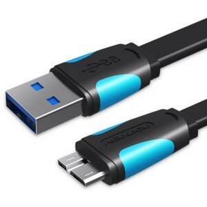 Adatkábel Vention USB 3.0 (M) to Micro USB-B (M) 0,25m Black