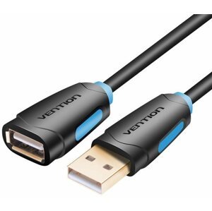 Adatkábel Vention USB2.0 Extension Cable 1,5 m Fekete