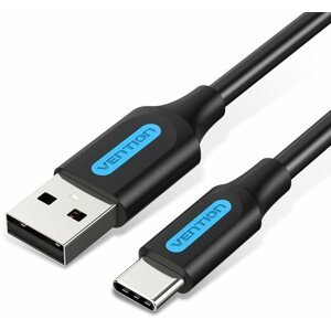 Adatkábel Vention Type-C (USB-C) <-> USB 2.0 Charge & Data Cable 1m fekete