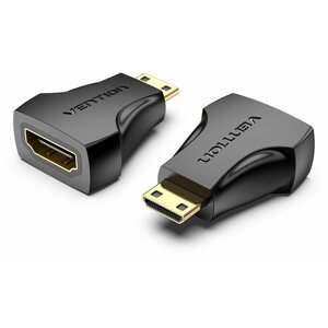 Átalakító Mini Mini (M) - HDMI (F) adapter fekete