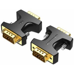 Kábelcsatlakozó Vention VGA Male to Male Adapter Black