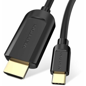 Videokábel Vention Type-C (USB-C) to HDMI Cable 2 m Black