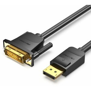 Videokábel Vention DisplayPort (DP) to DVI Cable 2m Black