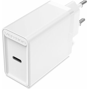 Hálózati adapter Vention 1-port USB-C Wall Charger (20W) White