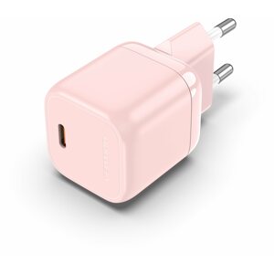 Hálózati adapter Vention 1-port Stylish USB-C GaN Charger (30W) Pink