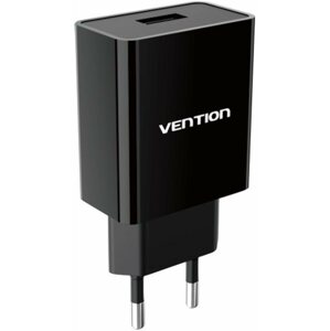 Hálózati adapter Vention USB Wall Charger 12W Black