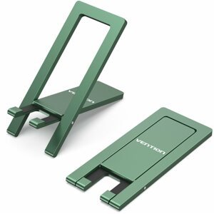 Telefontartó Vention Portable Cell Phone Stand Holder for Desk Green Aluminium Alloy Type