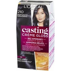 Hajfesték L'ORÉAL CASTING Creme Gloss 210 kékesfekete hajfestés