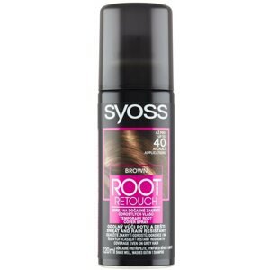 Hajtőszínező spray SYOSS Root Retoucher - Barna, 120 ml