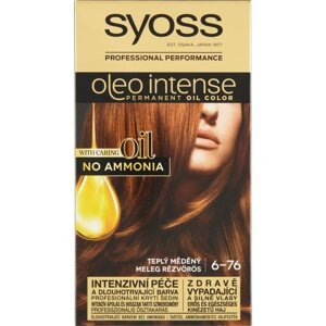 Hajfesték SYOSS Oleo Intense 6-76 - Meleg rézvörös (50 ml)