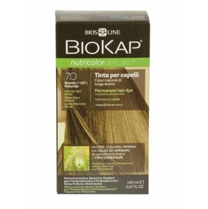 Természetes hajfesték BIOKAP Nutricolor Delicato Natural Medium Blond Gentle Dye 7.0 140 ml