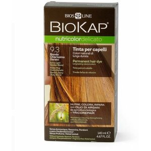 Természetes hajfesték BIOKAP Nutricolor Delicato, Extra Light Golden Blond Gentle Dye, 9.30, 140 ml