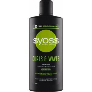 Sampon SYOSS Curls & Waves Shampoo 440 ml