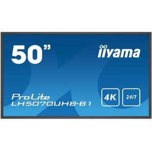 Velkoformátový displej 50" iiyama ProLite LH5070UHB-B1