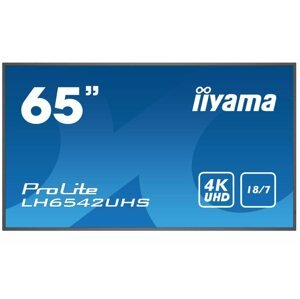 Nagyformátumú kijelző 65" iiyama ProLite LH6542UHS-B3