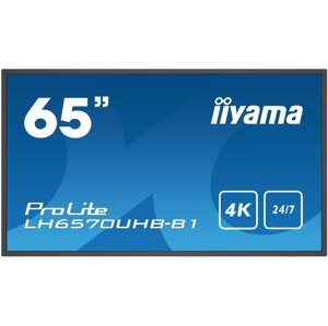 Velkoformátový displej 65" iiyama ProLite LH6570UHB-B1