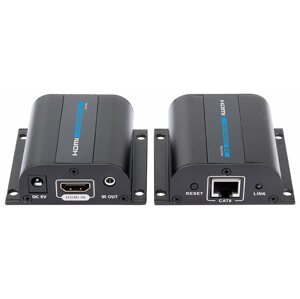 Extender PremiumCord HDMI extender 60m-es távolságig Cat6 / Cat6a / Cat7 kábel segítségével