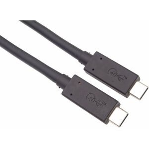 Adatkábel PremiumCord USB4 40Gbps 8K@60Hz kábel USB-C, Thunderbolt 3 csatlakozókkal hossza: 0,5m