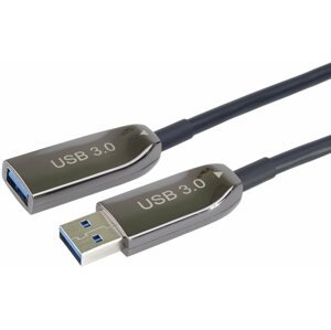Adatkábel PremiumCord USB 3.0 optikai AOC hosszabbító kábel A/Male - A/Female 7m