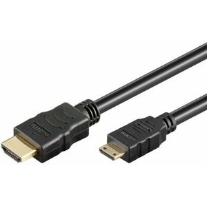 Videokábel PremiumCord Kábel 4K HDMI A - HDMI mini C, 2 m